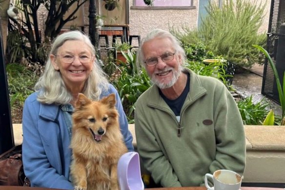 Keith and Di Blessing were airlifted to Gold Coast Hospital after their home was allegedly stormed by an intruder.