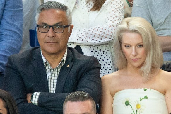 The previous chair of the Premier’s Business Council, Ahmed Fahour, in 2023.