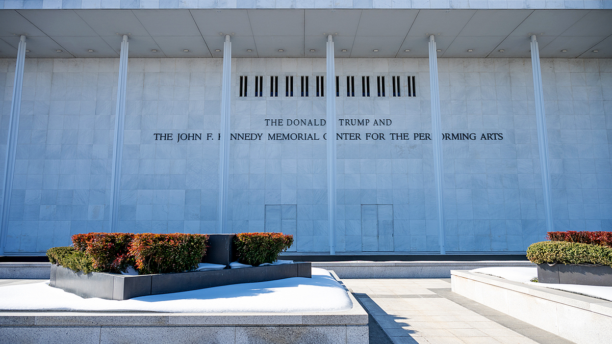The outside of John F. Kennedy Center.