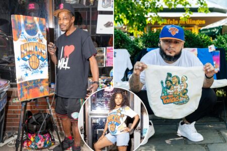 Exclusive | Hail the champs! New Yorkers race to snap up jaw-dropping Knicks street merch: ‘Like nothing else out there’
