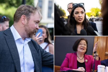‘MeToo’ Democrats like AOC and Warren mum on Platner sex scandal — while Schumer plots damage control