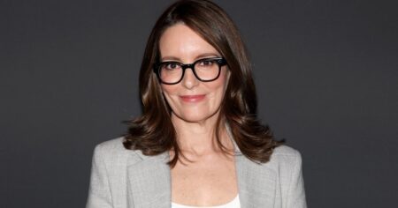 Tina Fey Made the ‘It’ Girl Red Sweater Trend Work for Summer, and Now We Want One Too