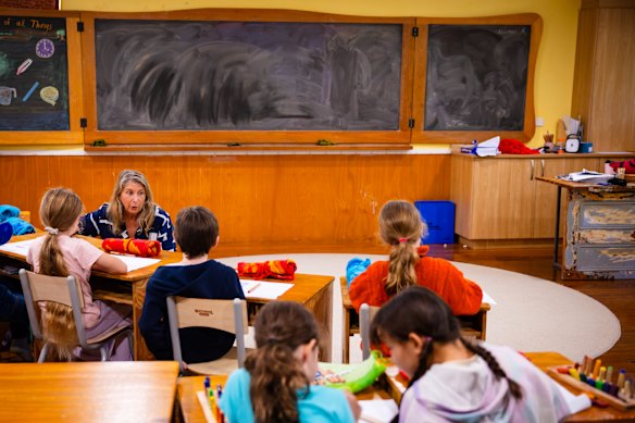 Central Coast Steiner School doesn’t allow screen use until year 5.