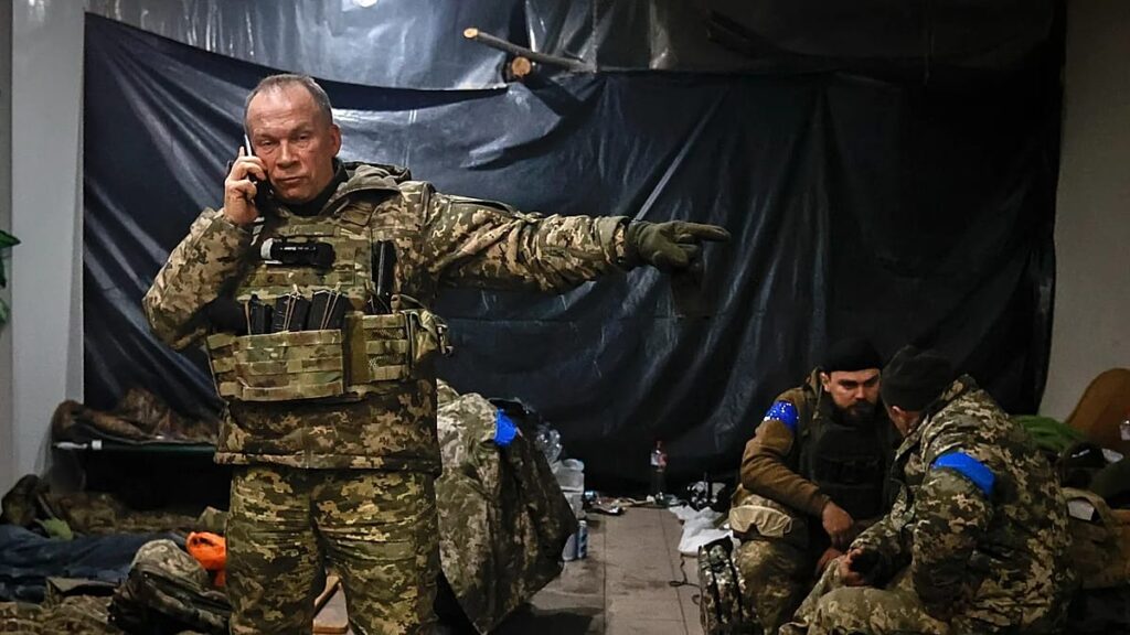 Ukrainian army chief says turning point in war 'still a long way off'
