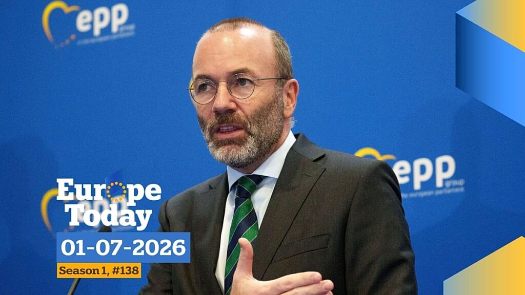 EPP boss speaks exclusively to Euronews as von der Leyen visits Baku