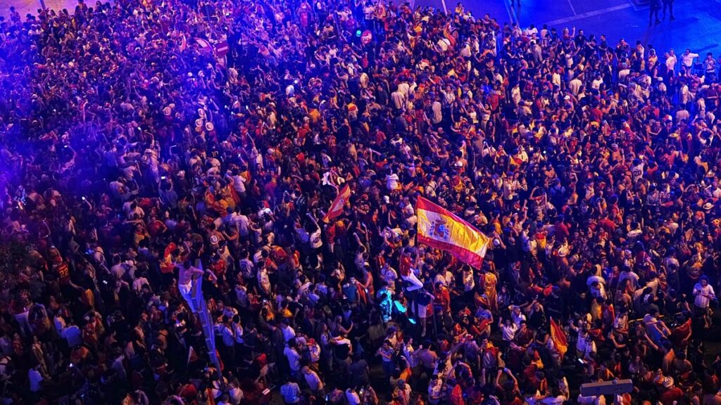 Boy, 13, dies as fountain collapses amid Spain's World Cup celebration