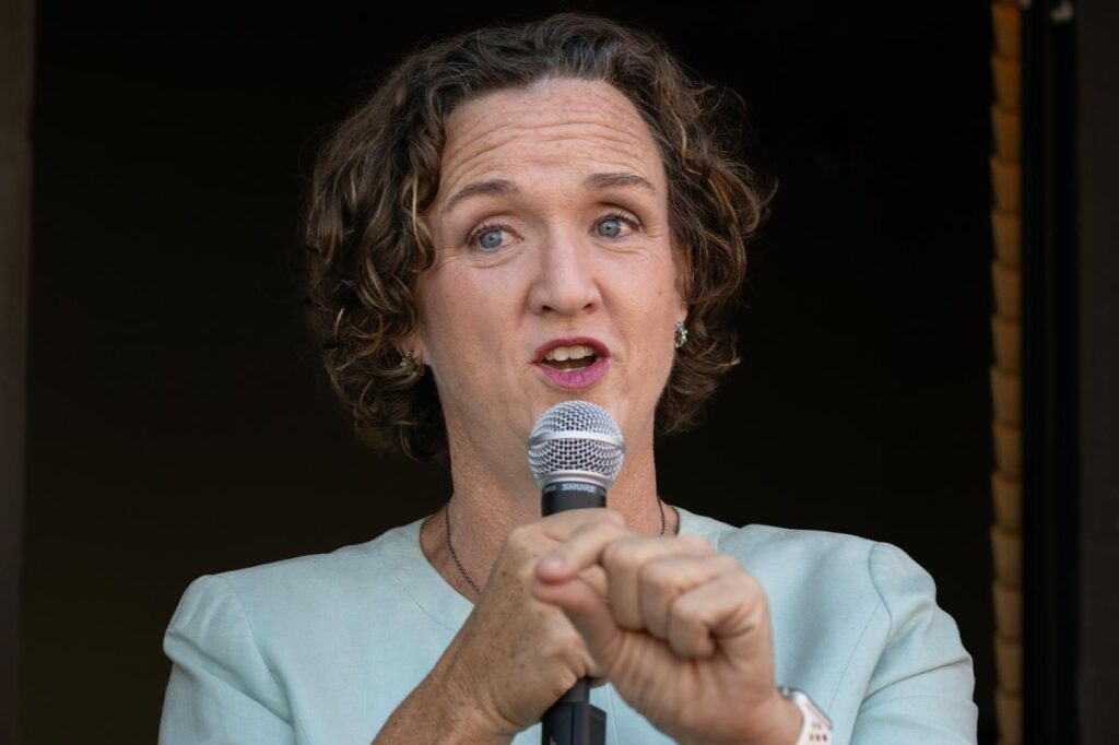 Katie Porter says she’s done with politics after failed governor bid as she teases next chapter