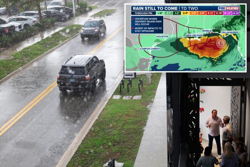 Depression expected to become Tropical Storm Bertha as rain targets the Southeast