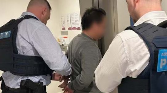 Surya Subekti is arrested by the Australian Federal Police