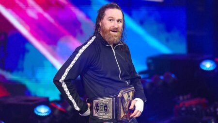 WWE star Sami Zayn cuts emotional promo following title loss to CM Punk: 'That motherf—er'