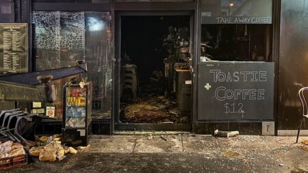 Andy’s cafe gutted in suspicious blaze, days after drive-by shooting