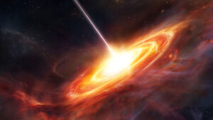 A quasar breaks the record for most distant supermassive black hole