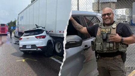 ICE officer hailed as hero after saving driver injured in Missouri crash