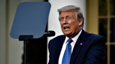 White House condemns staffer accused of betting on Trump speech as a 'disgrace'