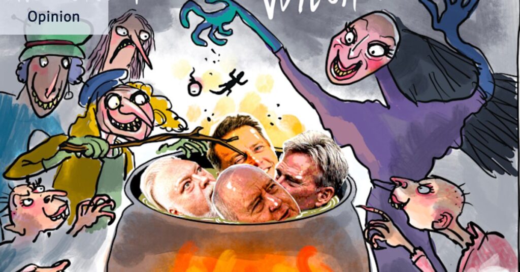 These ‘witches’ claim to have brought down Kyle, Karl and Alan Jones. In fact, they’re bullies