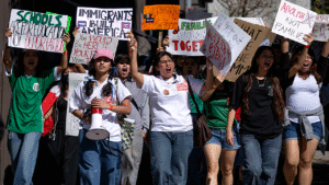 Anti-ICE walkout exposes how school district 'failed' parents, risked student safety: 'Broken my trust'