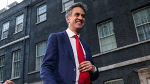 UK's Burnham names Trump critic Ed Miliband foreign secretary; ex-Thatcher aide brands pick 'disastrous'