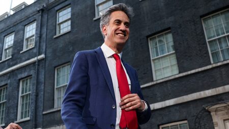 UK's Burnham names Trump critic Ed Miliband foreign secretary; ex-Thatcher aide brands pick 'disastrous'