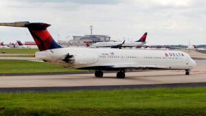 Close call at Atlanta airport forces Delta anti-collision alarms to sound