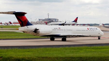 Close call at Atlanta airport forces Delta anti-collision alarms to sound
