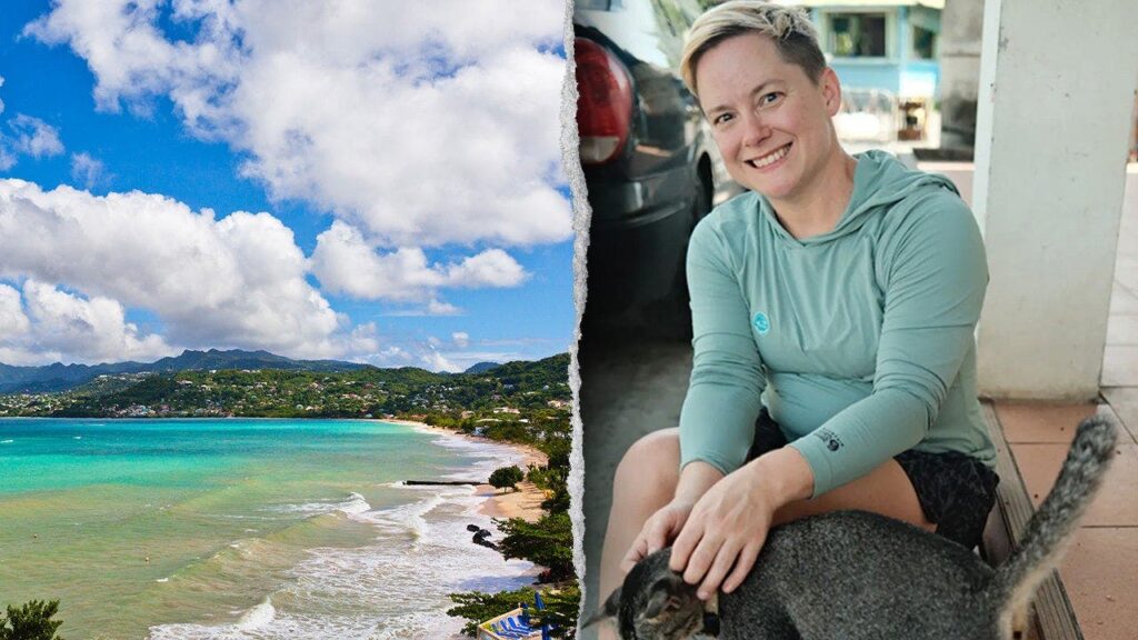 Surveillance video shows missing American woman moments before she entered water during Caribbean vacation