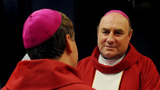 Bishop Christopher Saunders has been arrested overnight.