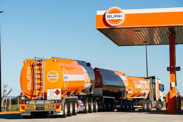 Burk Fuel have 15 locations around the state.