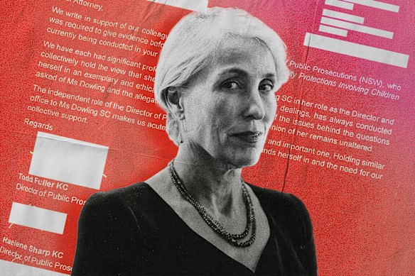 NSW DPP Sally Dowling, SC’s state and territory counterparts wrote a letter of support for her to Attorney-General Michael Daley.