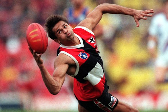 Winmar is his playing days with St Kilda.