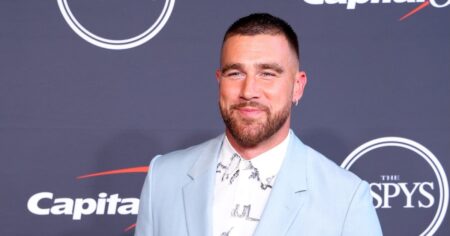 Travis Kelce’s Stylist Danielle Salzedo Arrives in NYC Ahead of Reported Taylor Swift Wedding