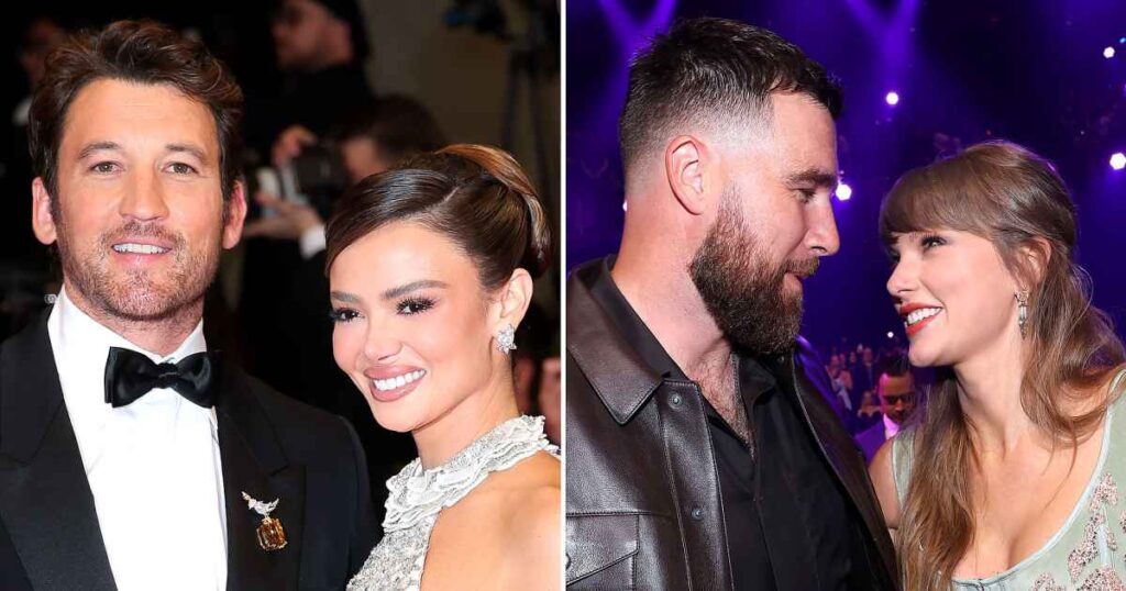 Miles Teller and Wife Keleigh Miss Taylor Swift and Travis Kelce’s Wedding After Rift Rumors