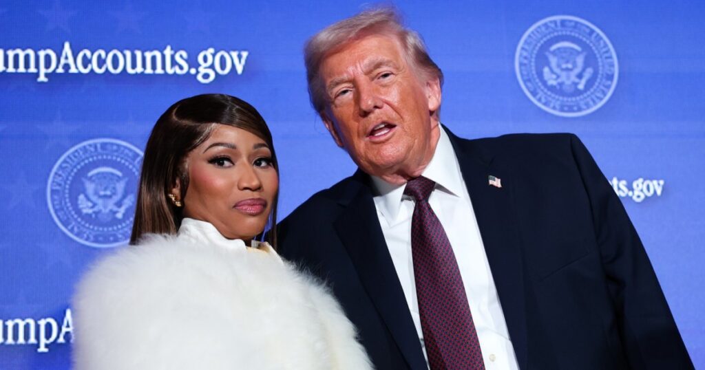 President Donald Trump Calls Nicki Minaj ‘Hot’ During White House Luncheon: ‘She’s Got Real Talent’