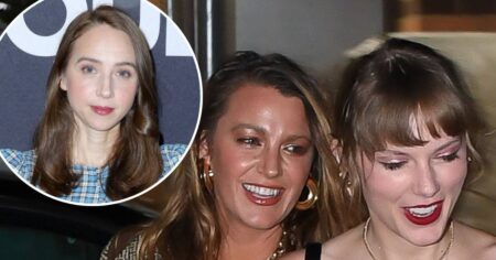 Zoe Kazan Seemingly Shares Theory About Taylor Swift Not Inviting Blake Lively to Her Wedding