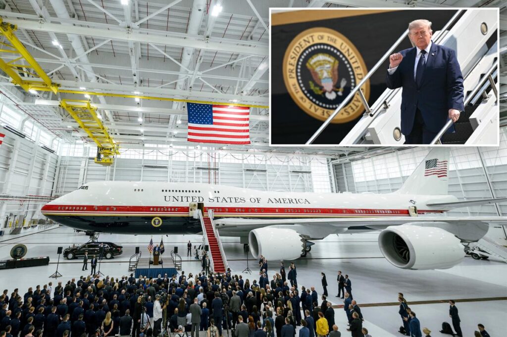 Trump says new Qatar-donated Air Force One to go out of service to ‘max out’ defenses