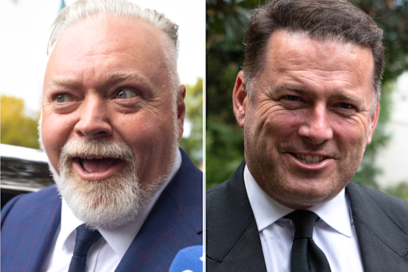 Sandilands and Stefanovic have both been the target of the Mad F---ing Witches activist group.