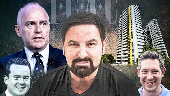 The ICAC is probing alleged illegal donations in the NSW Liberal Party 