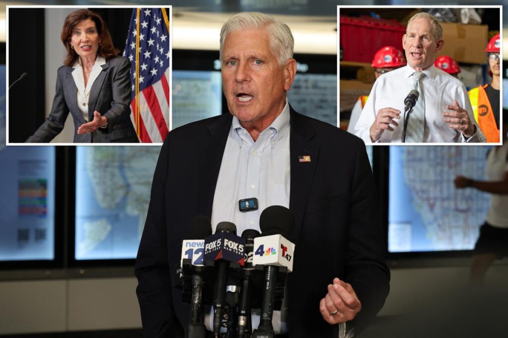 Blakeman slams Hochul, MTA boss Lieber money for soaring spending and alleged mismanagement at transit agency