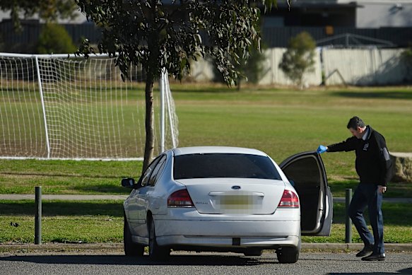 The younger man was arrested in a car at Werrington on Thursday morning.