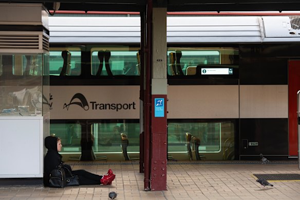 The Telstra outage affected regional NSW train services.