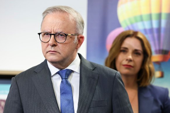 Prime Minister Anthony Albanese made suggestions for tightening family travel rules after an expenses scandal triggered by Communications Minister Anika Wells.
