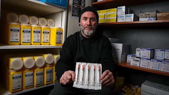 Nathan Farley is a senior harm-reduction clinician at Uniting. 