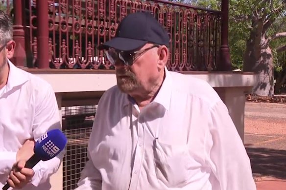 Former Broome bishop Christopher Saunders is alleged to have abused three young men.