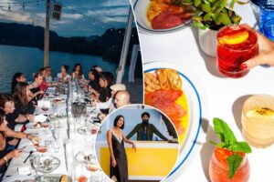 Young Hamptons revellers cough up big bucks for tables but skip alcohol for July Fourth