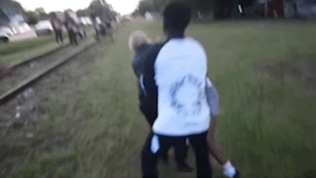 WATCH: South Carolina block party thugs with machine gun, spear charged in mob attack on officers, police say