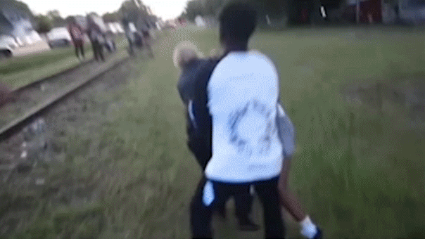 WATCH: South Carolina block party thugs with machine gun, spear charged in mob attack on officers, police say