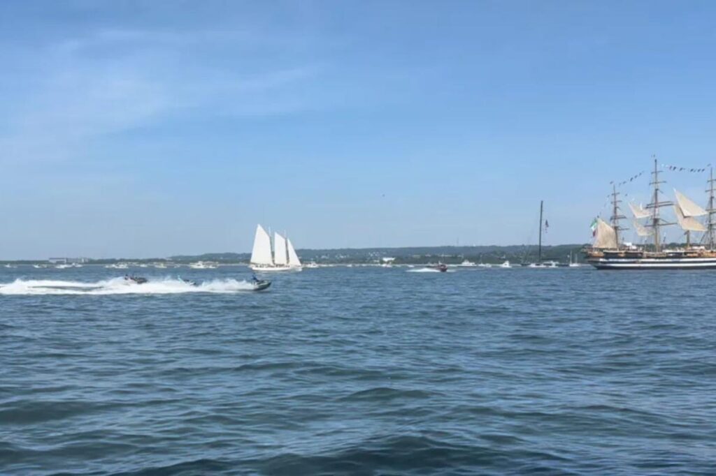 Jet skier and small boat breach Sail4th 250 security zone as Coast Guard scrambles