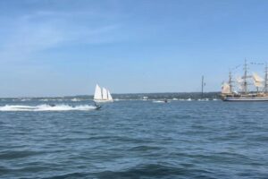 Jet skier and small boat breach Sail4th 250 security zone as Coast Guard scrambles