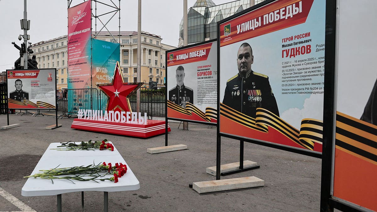 Photograph of Major General Mikhail Gudkov, the deputy head of the Russian Navy
