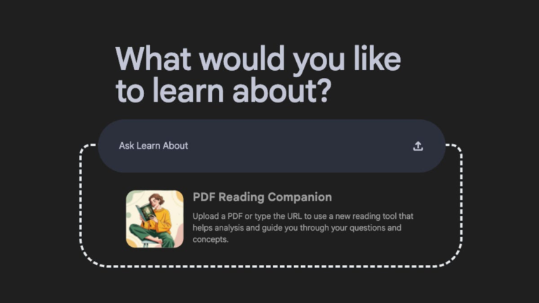 Google’s Learn About AI Experiment Feels Like a Slimmed-Down NotebookLM