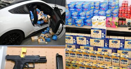 Police seize nearly $6K in baby formula, hygiene products after fraud arrest